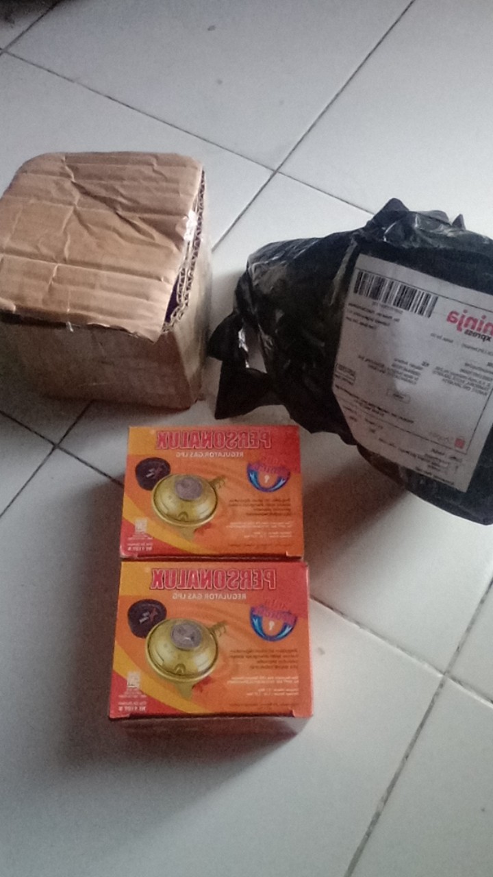 Regulator Kompor Gas Dengan Meter Merek Personalux