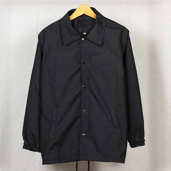 JAKET COACH POLOS  TASLAN/PRASUT TERMURAH PRIA WANITA SIZE M.L.XL.XXL.3XL