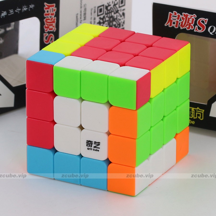 Rubik 4x4 Stickerless Qiyi Qiyuan S - Rubik 4x4 Stickerless Qiyi