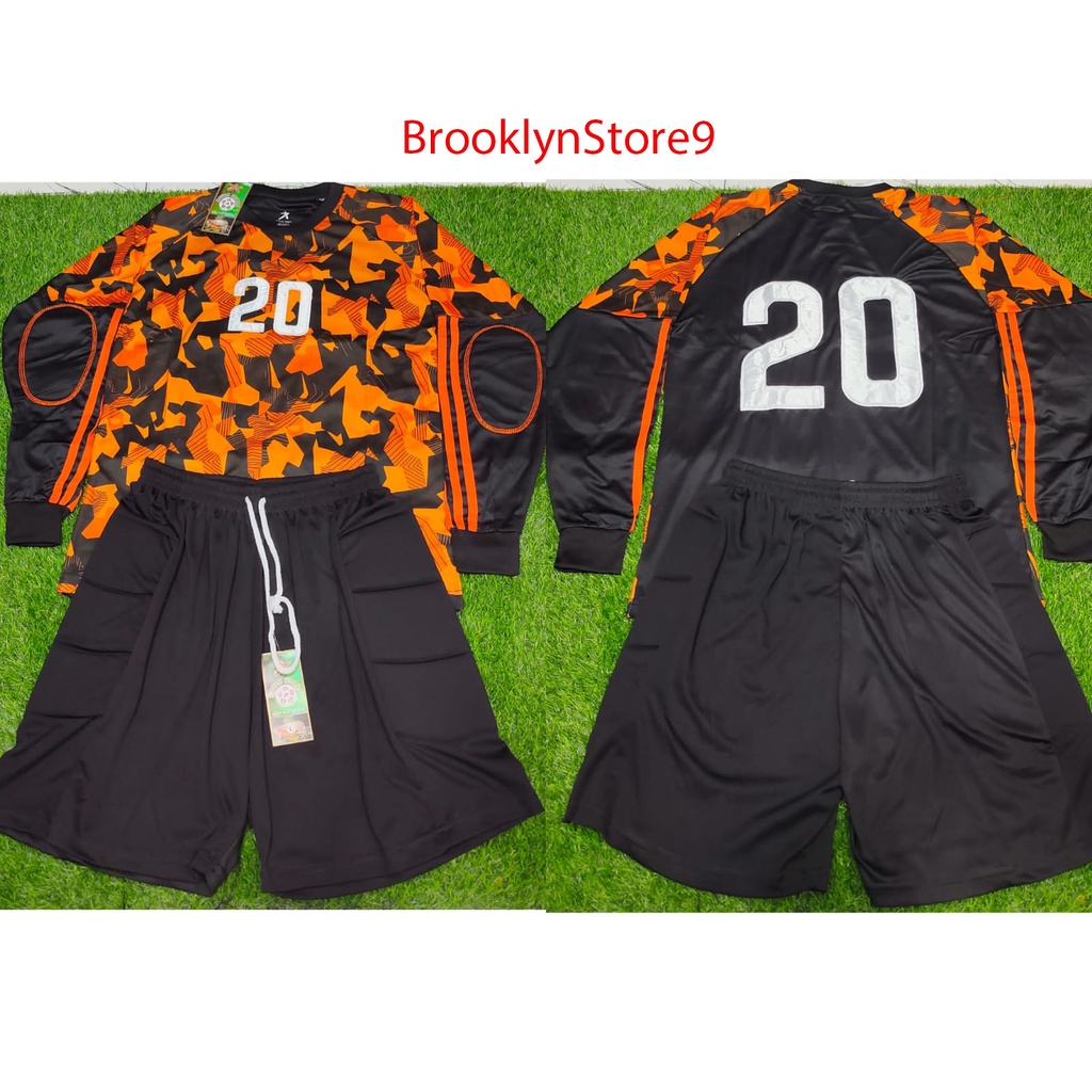 SETELAN BAJU BOLA KIPER JERSEY KIPER DEWASA NOMOR PUNGGUNG