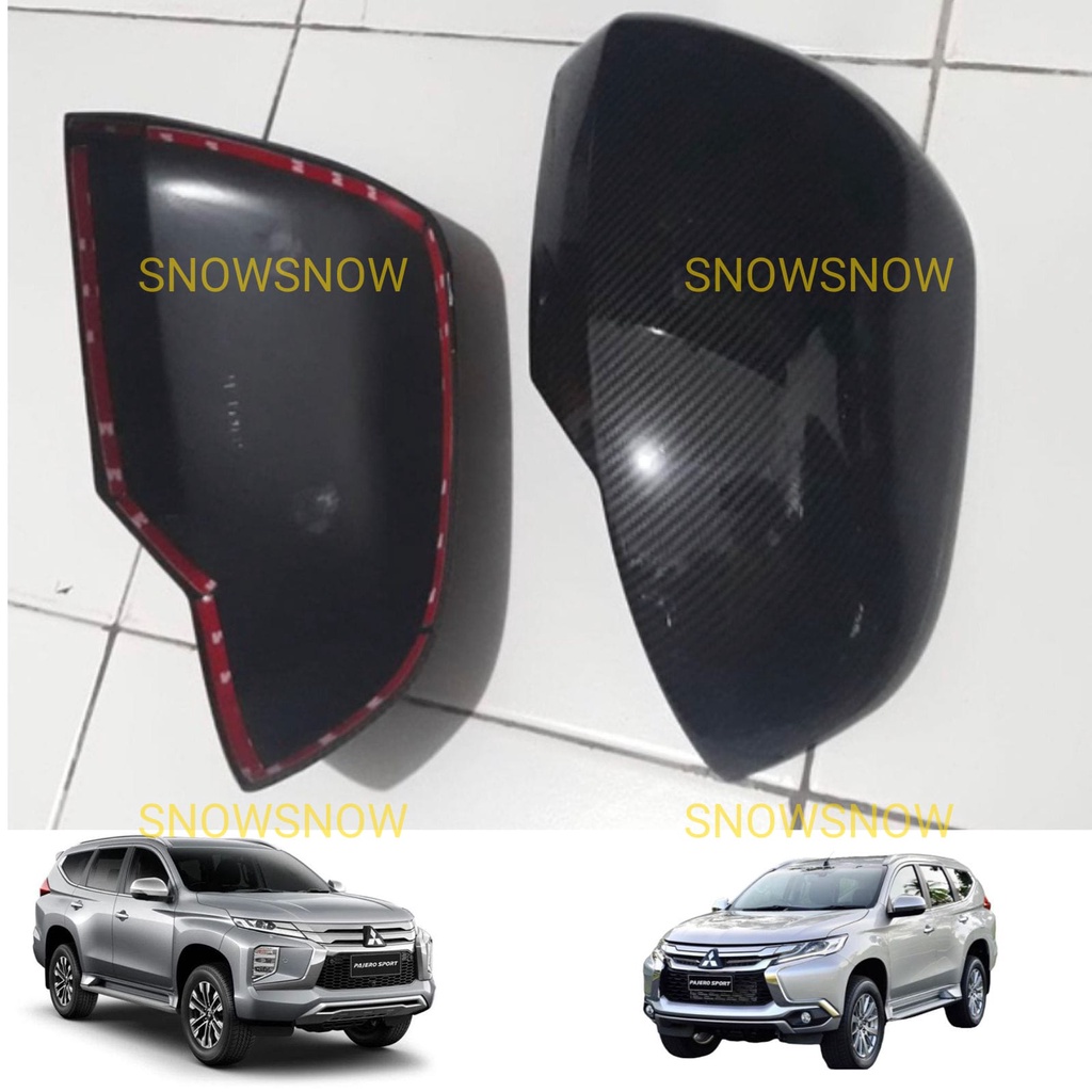 Cover Spion Pajero 2016 2020 2022 2023 Up Carbon Glossy