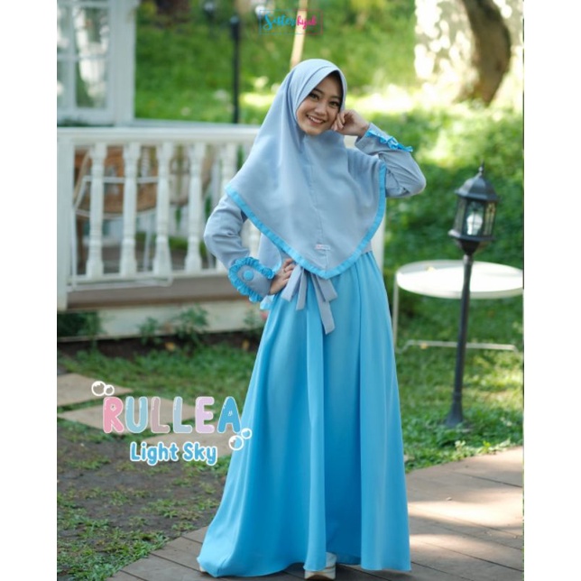 Rullea Dress Set Original Gamis best seller by Sister Hijab