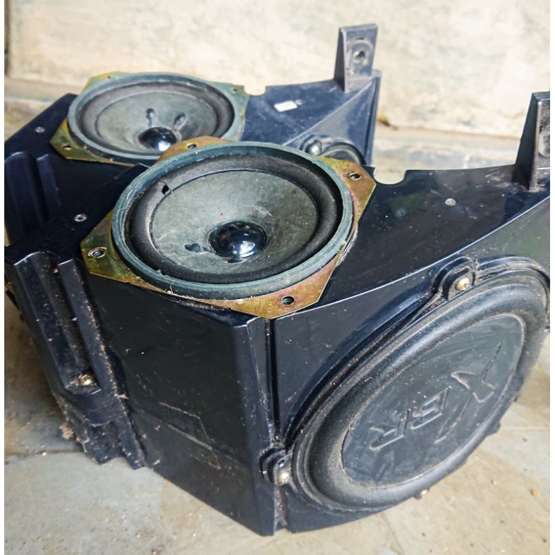 Box speaker Subwoofer 3,5 inch cabutan Tv Polytron