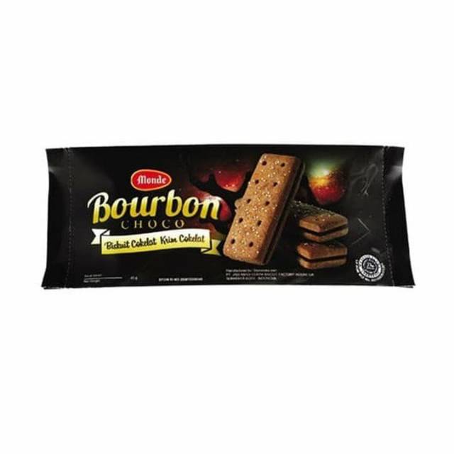 

TERMURAH Monde Bourbon Chocolate 140 gr - Monde Bourbon Coklat Murah - Biskuit Monde