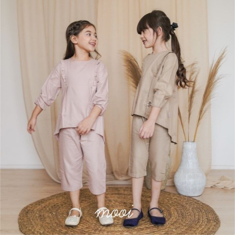 Kanaya tunik setelan anak perempuan mooi