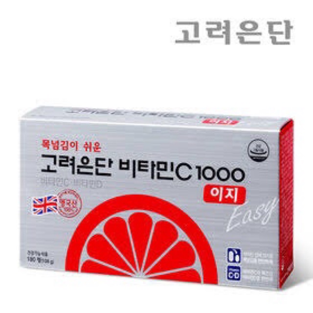 Korea eundan easy vitamin c 1000mg & d