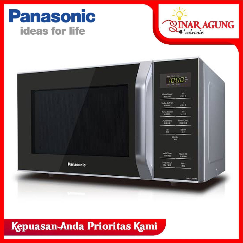 MICROWAVE OVEN PANASONIC NN-ST34HM / NN-ST34 HM [800 WATT] | Shopee