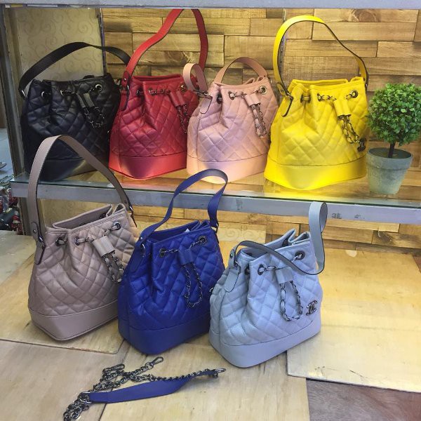 (B) BEST SELLER Tas Fashion Cewek ChanelI Serut 2 Tali