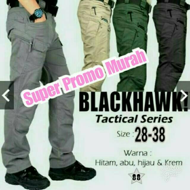 Flash sale Celana Tactical Blackhawk panjang pdl Flash sale Celana Tactical Blackhawk panjang pdl