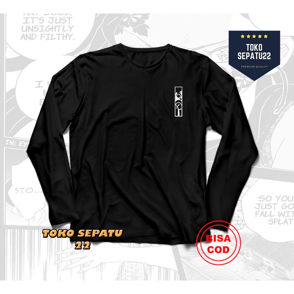Kaos Tokyo Revengers Bonten Logo / Kaos Pria Lengan Panjang / Longsleeve / Baju Anime Tokyo Manji