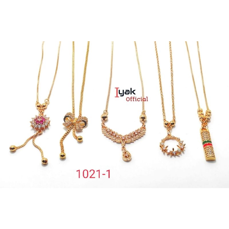 KALUNG RANTAI LAPIS EMAS