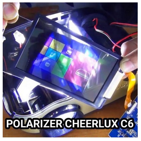 Polarizer LCD Proyektor UNIX UC46 CHEERLUX C6 murah jaminan kualitas