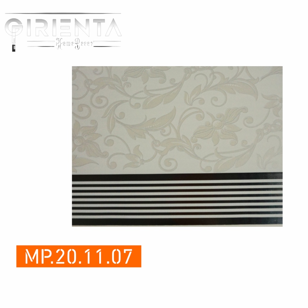 Plafon PVC Motif MP.20.11.07 Lebar 20cm Modern