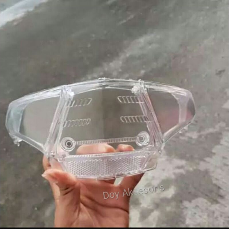kaca mika lampu stop belakang beat karbu