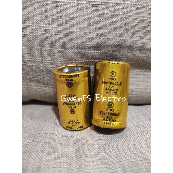 ELCO 10000UF 50V MAX SPECIAL EDITION GOLD