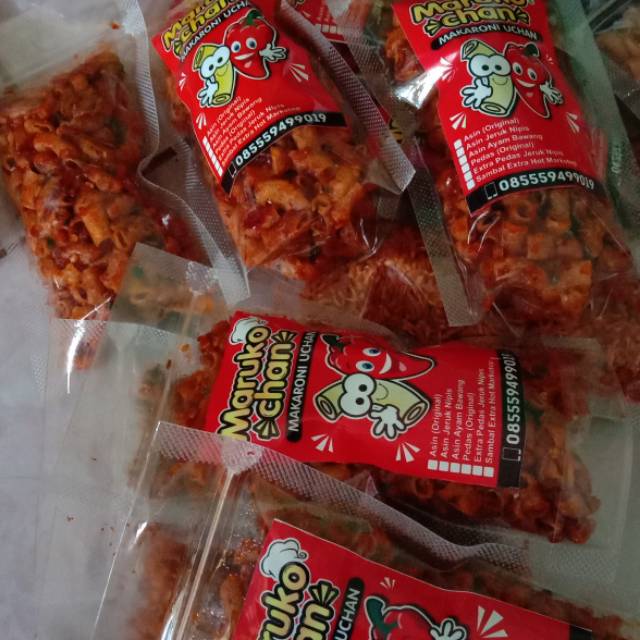 

Makaroni sambel pedas gurih dengan ektrak jeruk nipis