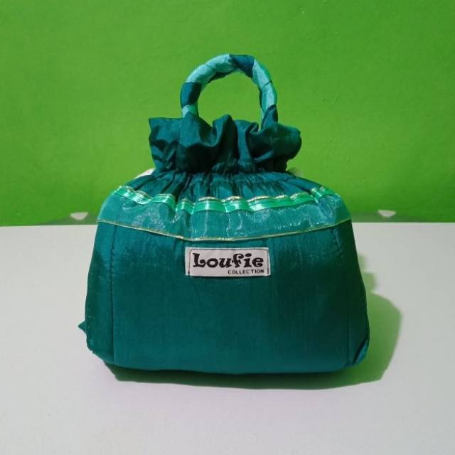 Mukena Travel Dewasa Parasut Super Loufie Collection Original Tosca