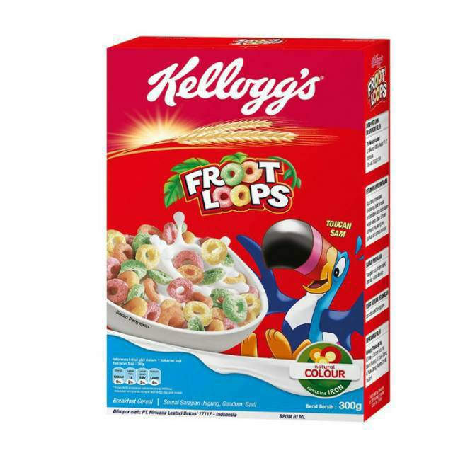 

KELLOGG'S CEREAL FROOT LOOPS 160G