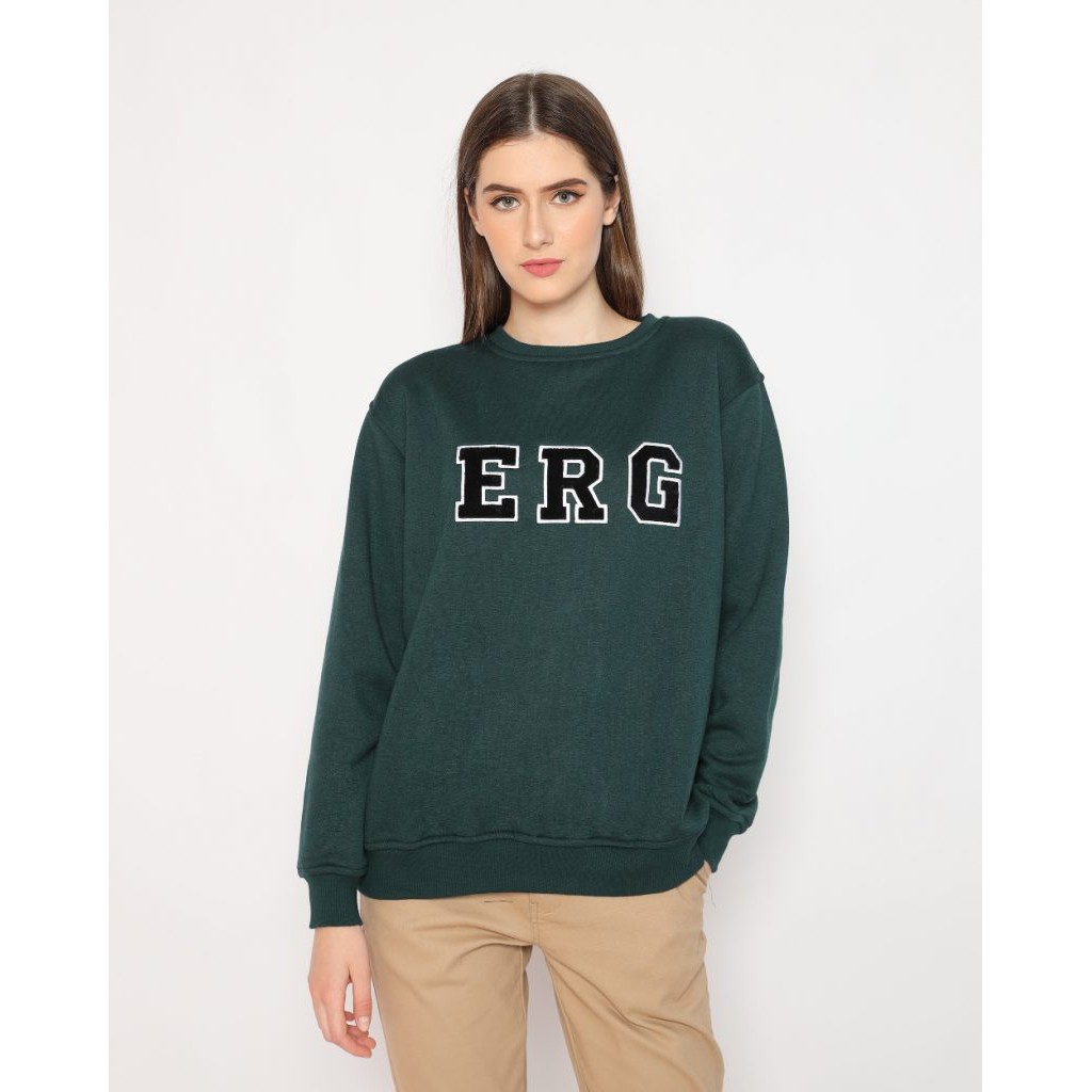 Baju Kaos Jacket Hoodie Flanel Erigo Sweatshirt Zen Emerald Original  Keren