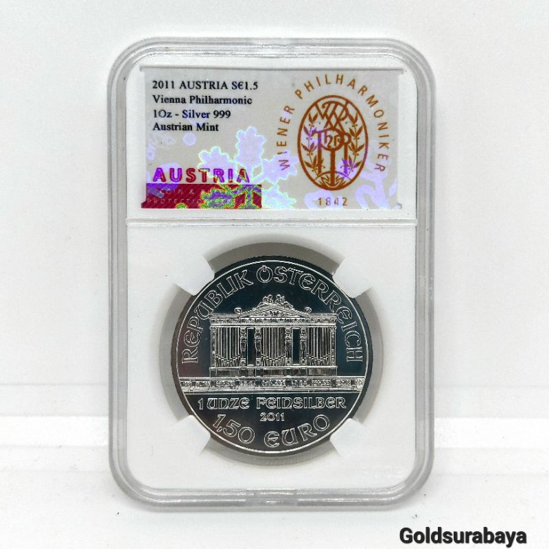 Koin Perak Austria Philharmonic 1 oz not antam srh nadir wakala imn isilver