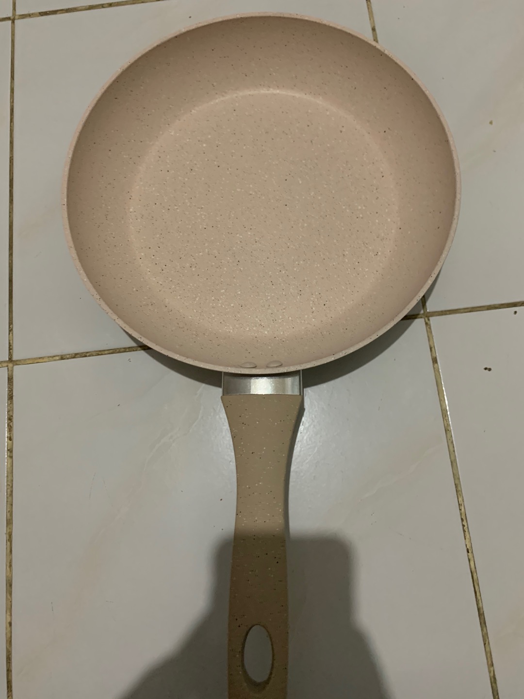 Bolde Pan Fry Pen Granite Ceramic Beige Panci Penggorengan Anti Lengket Wajan Granit Keramik 26 Cm
