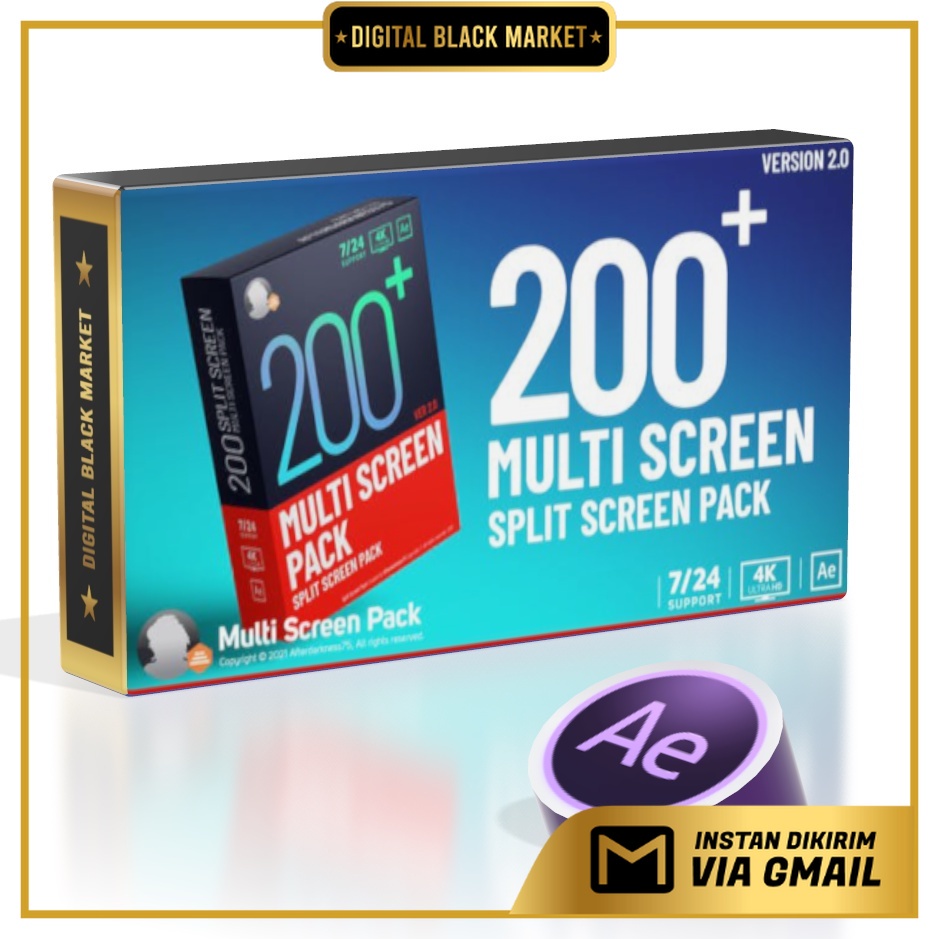 Multi Screen Pack V2 - After Effects Project Files