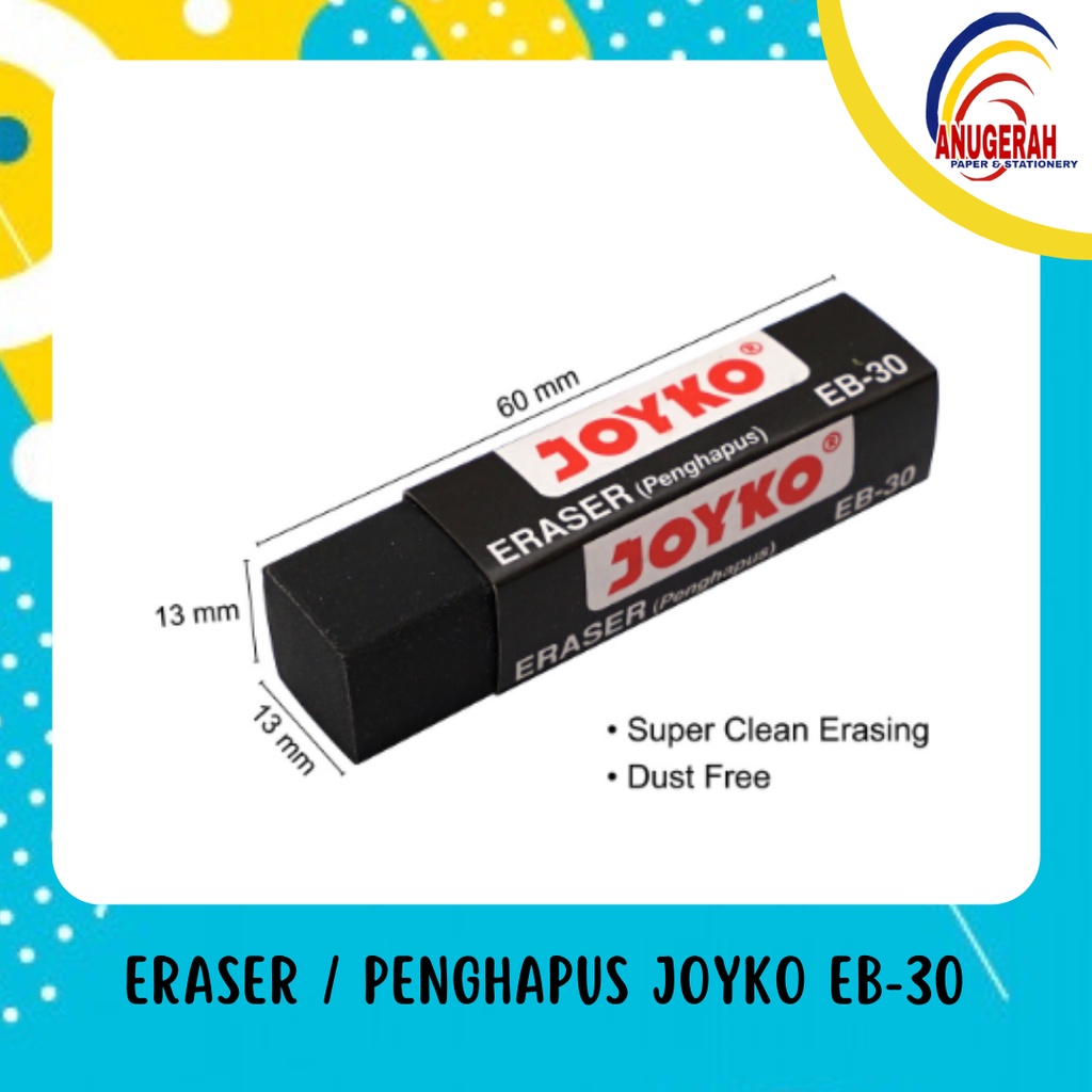 

Eraser / Penghapus Joyko EB-30 (PCS)