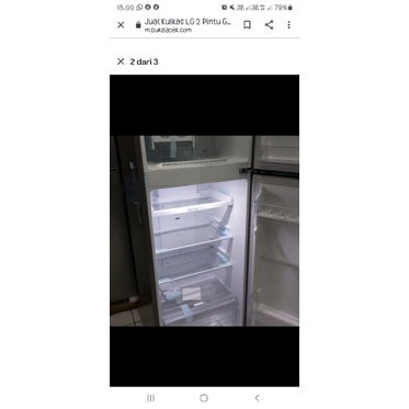 Lemari es LG 2 pintu 195