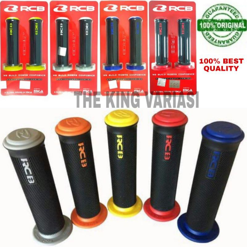 HANDGRIP HANDFAT RACING RCB BULU/GRIP RCB BULU/HANDGRIP RCB RACING/HANDPAT RACING RCB BULU/GRIP ORI