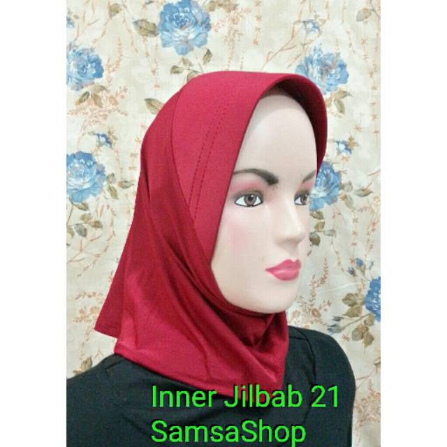 Inner Jilbab/bergo pendek/Jilbab pendek Merah 21