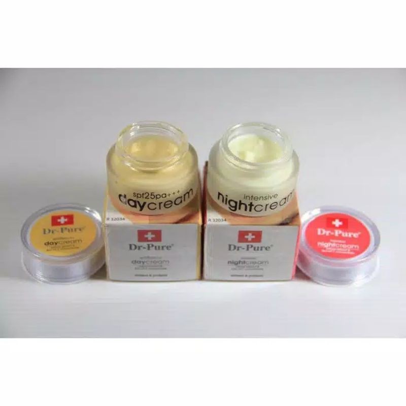 DR PURE DAY CREAM 20g + NIGHT CREAM 20g