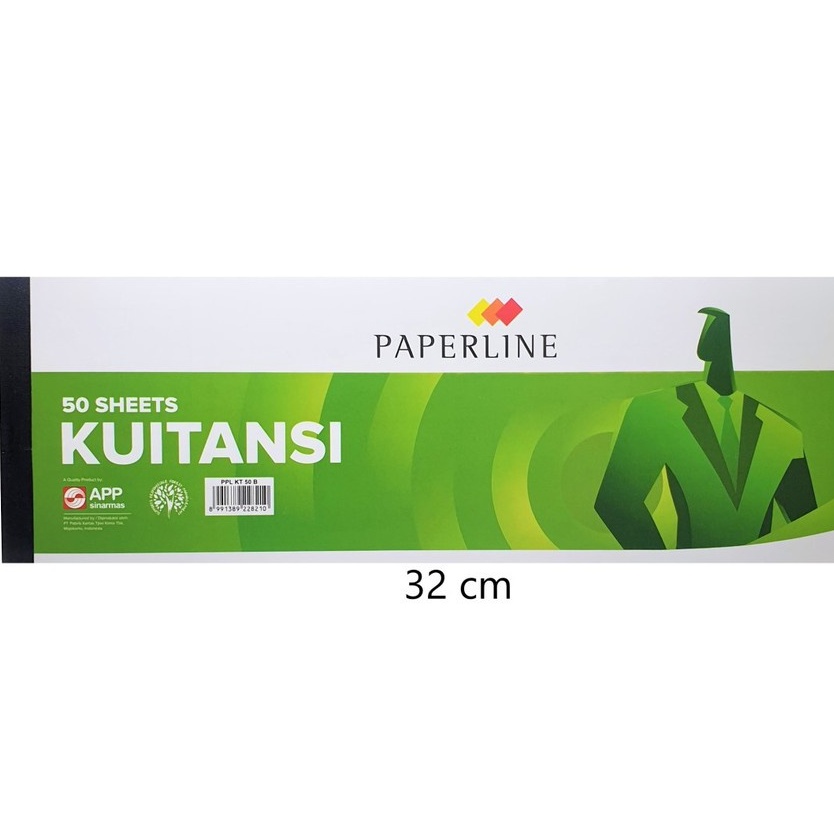 

Paperline Kwitansi Besar isi 50 Lembar 28,5 cm x 9 cm