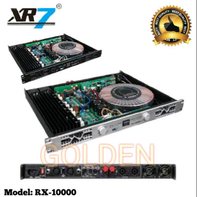 Power XR7 RX 10000 Amplifier RX10000 Class AB Original