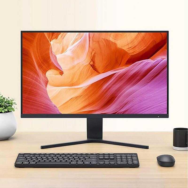 Xiaomi Redmi Gaming Monitor Full HD 1080P 75Hz IPS 27 Inch - RMMNT27NF - Hitam-Include Packing Kayu