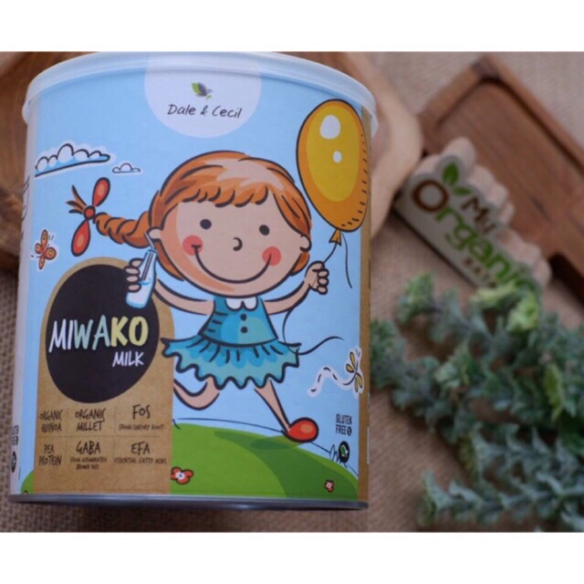 Miwako milk dale & cecil 700gr