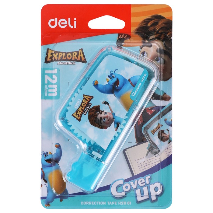 

NEW STOCK DELI EH21101 CORRECTION TAPE/ TIP X EXPLORA 12M