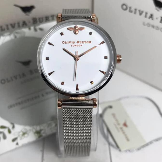 Olivia Burton Bee 30mm silver original