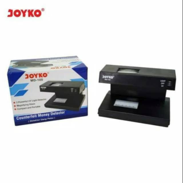 JOYKO MD-100 Money Detector Lampu UV / Alat Deteksi TESTER Uang MD100