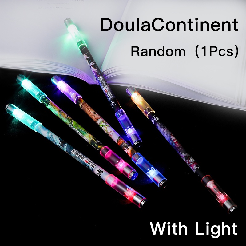 Pen Spinning LED Original Anime Spinning Pen Light Balance Pen Oily Pen Fingers Flexible