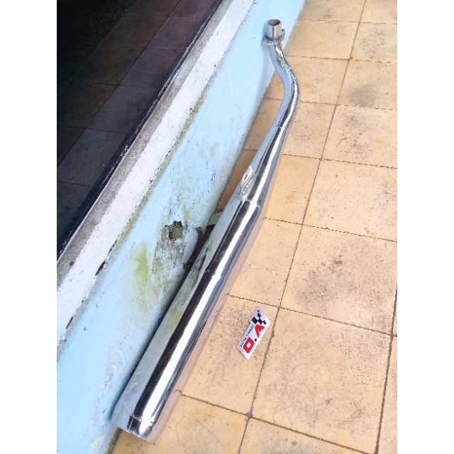 Knalpot Fiz-r Bambu Full Crom