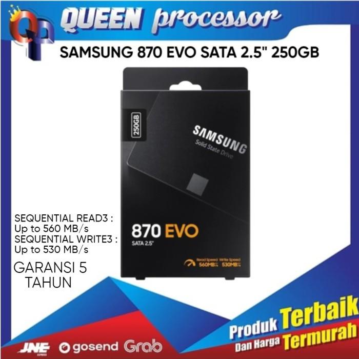Ssd | Samsung 870 Evo Sata 2.5" 250 Gb V-Nand Ssd
