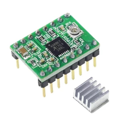 Driver stepper CNC shield arduino CNC motor stepper nema 17 heatsink