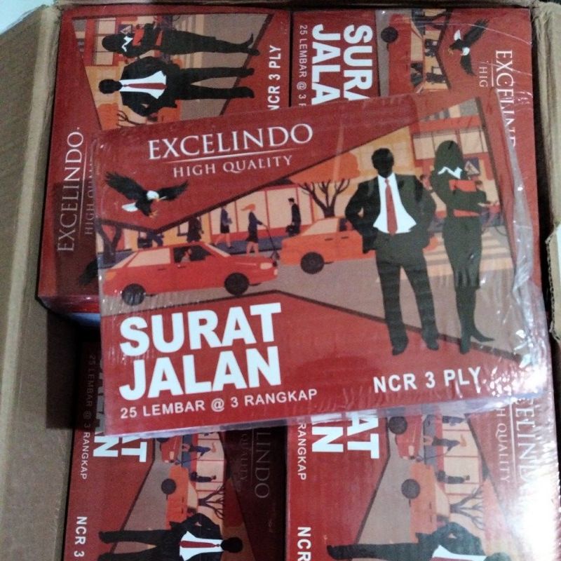 

HJK Surat Jalan Rangkap 3 ply Excelindo isi 10 buku