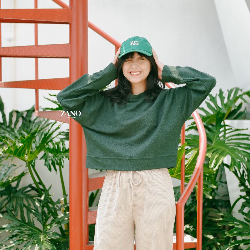 ZANO BASICS Sweater Crop Hiley