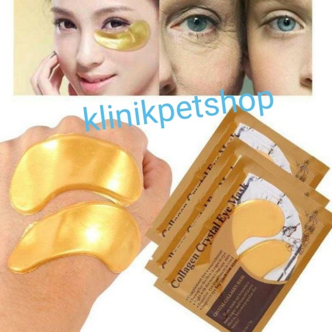 Collagen Crystal Eyes Mask - Sepasang Masker Mata Colagen Penghilang Mata Panda