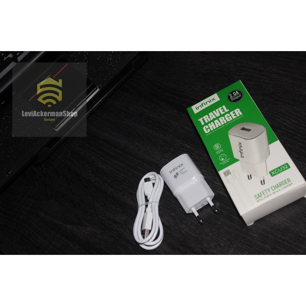 Charger INFINIX Original Type XCU32 HOT 9 USB Micro Casan INFINIX XCU32 HOT 10 USB Micro Kabel