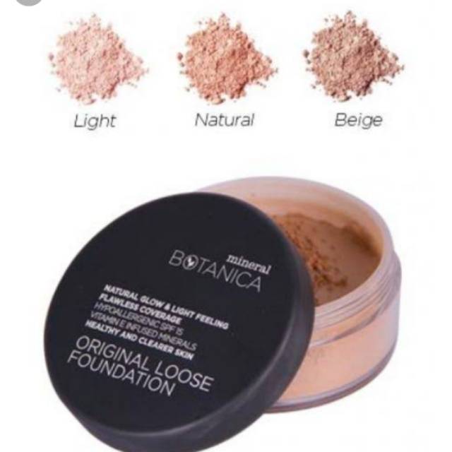 Mineral botanica loose foundation