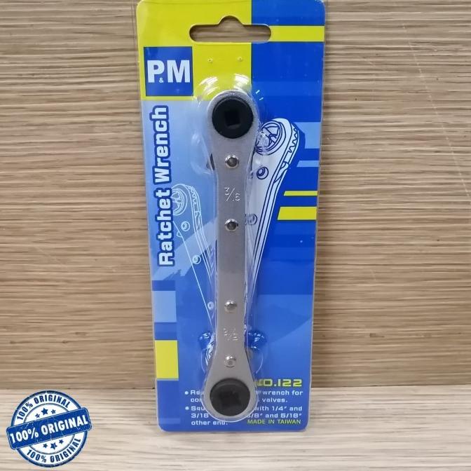 =====] RATCHET WRENCH - KUNCI KREK P&M 122