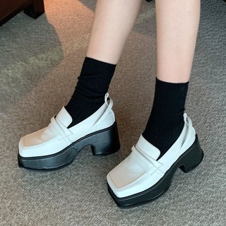 platform casual loafers