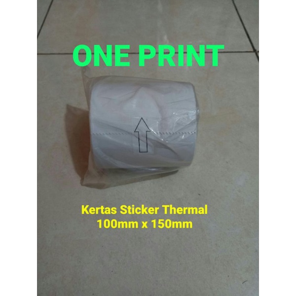 

Kertas Thermal Resi Shopee Sticker label 100mm x 150mm isi 350 pcs
